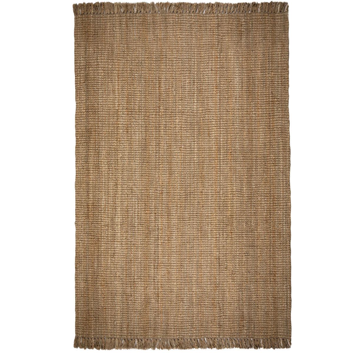 TEPPICH Jute Wende-Design, strapazierfähig ERME, Braun 60x150 cm - Braun, Naturmaterialien (60/150cm) - KADIMA DESIGN