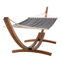 HÄNGEMATTE Stoff Grau - Grau, Textil (120/107/400cm) - CLP