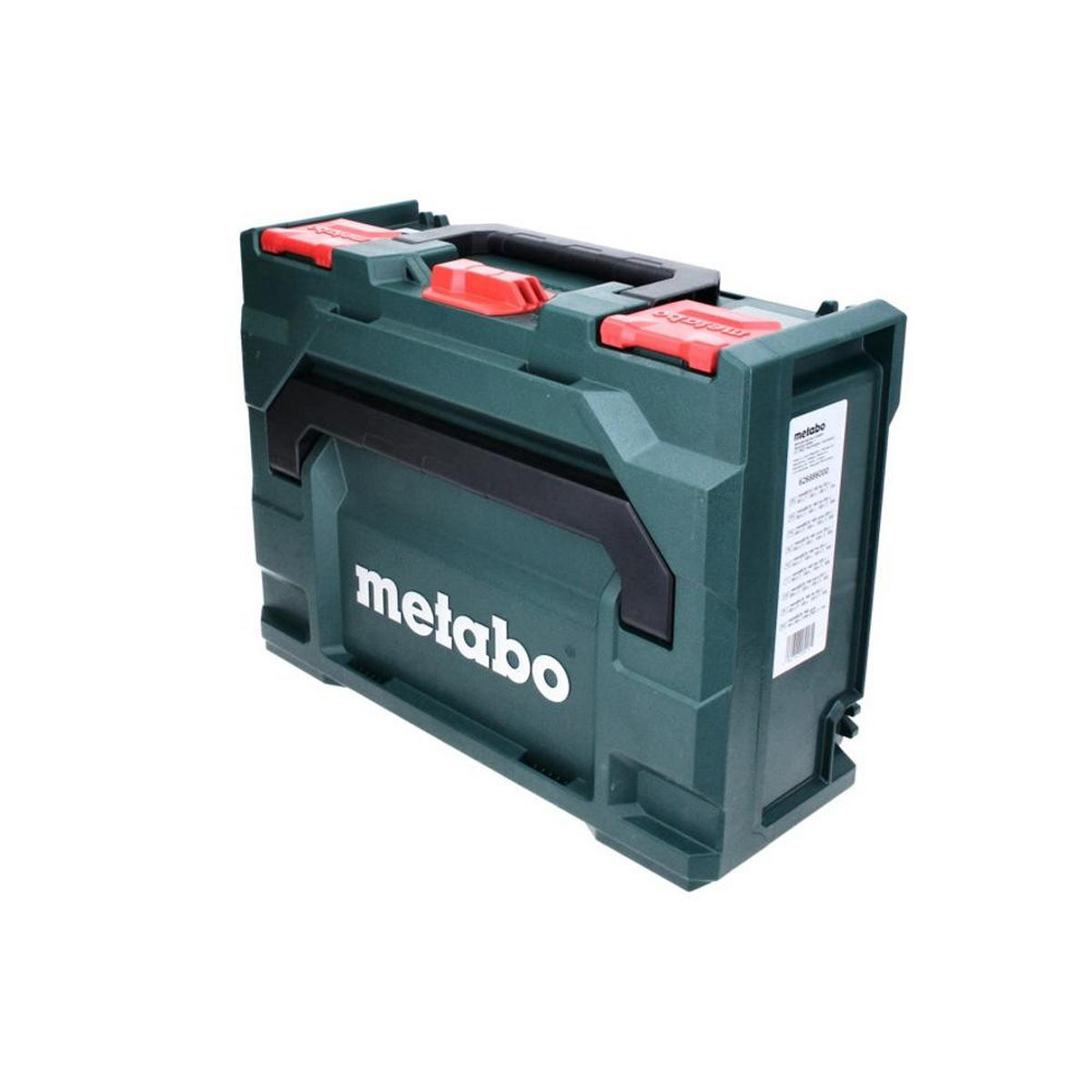 METABO metaBOX 145 ( 626886000 ) System Werkzeug Koffer für BS L / BS LT / SB L / SB LT aus Kunststoff Stapelbar - Multicolor, Kunststoff (296/14.5/39.6cm) - Metabo