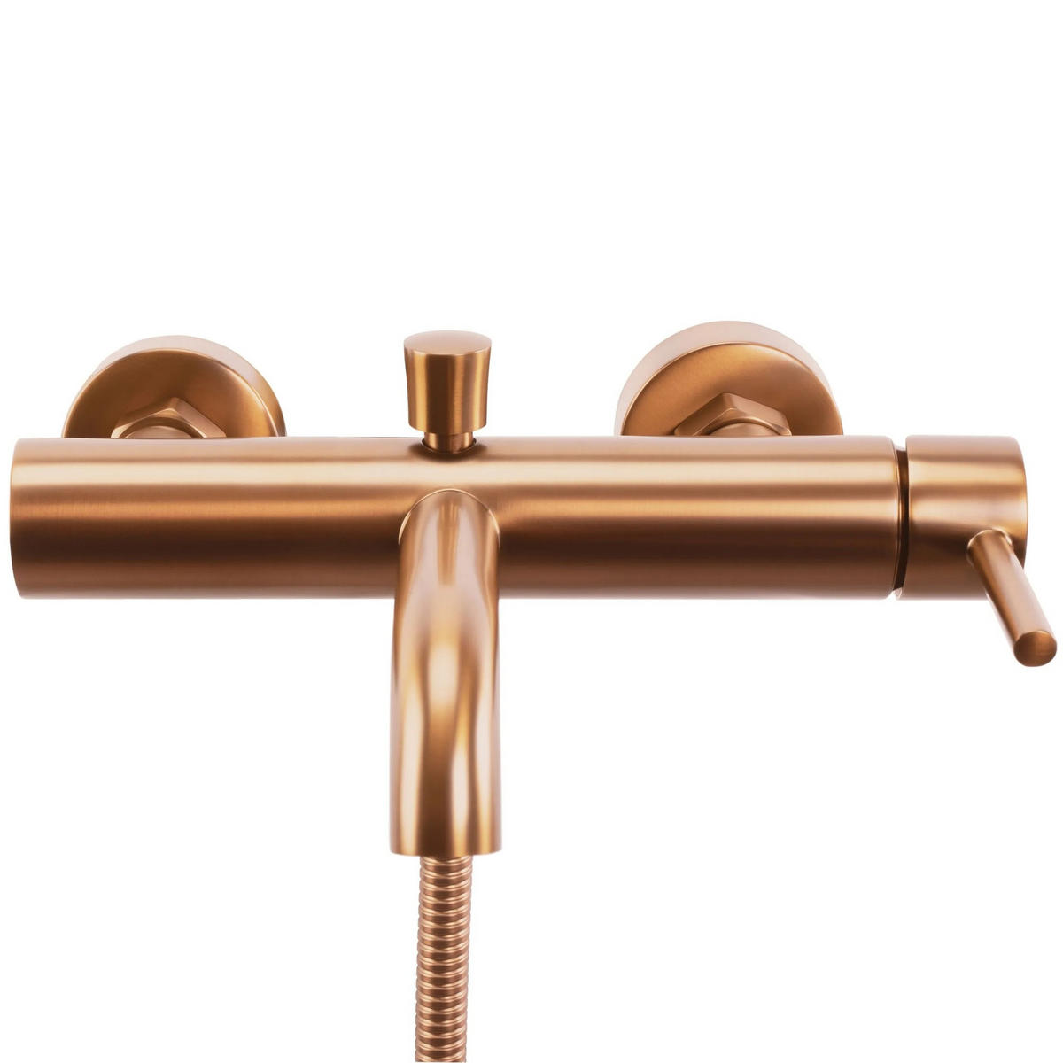WANNENARMATUR Rea Lungo Copper Brush - Kupferfarben, Metall (4.5/25/19cm) - REA