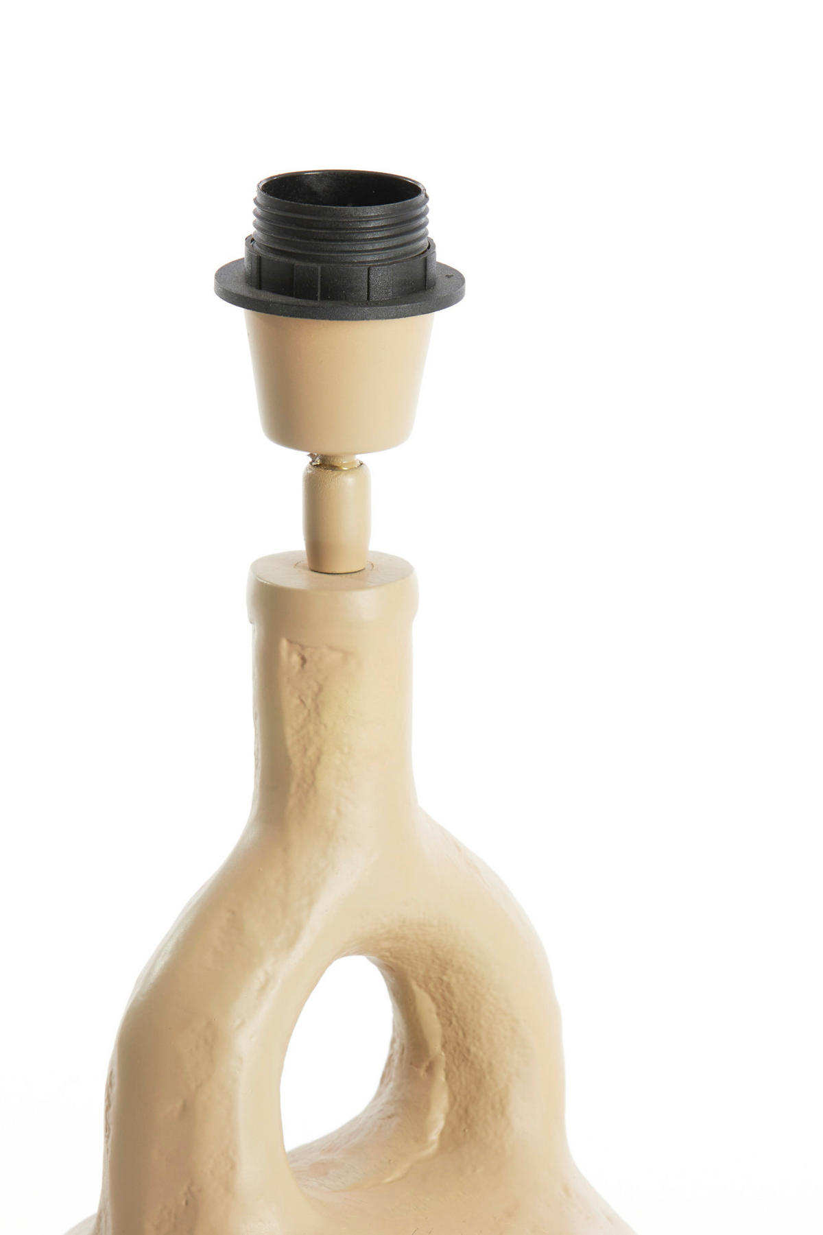 LAMPENFUSS Imola Braun Ø19/30 cm - Braun, Metall (19/17/30cm) - Light & Living