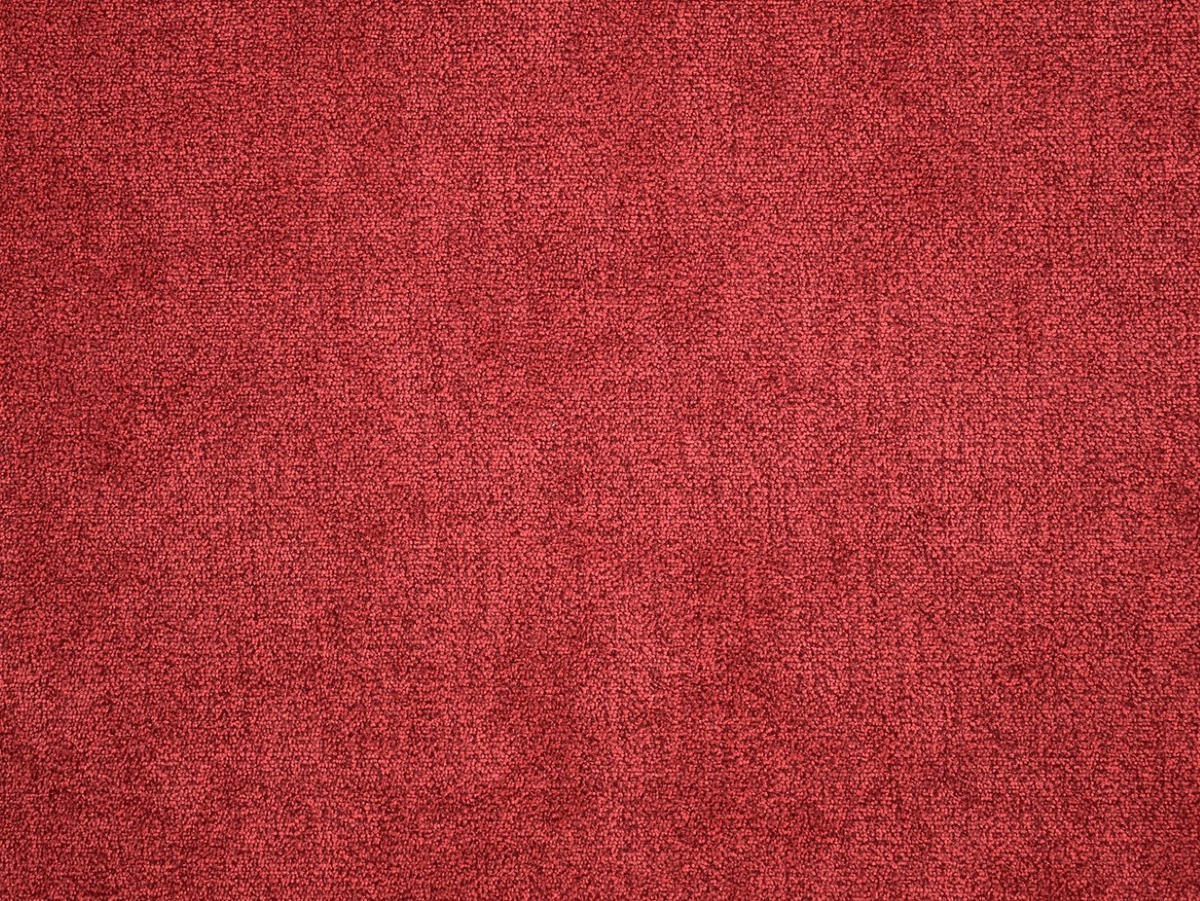 ECKSOFA mit Schlaffunktion und verstellbaren Kopflehnen - Chromfarben/Rot, Textil/Metall (275/245cm) - ed exciting design