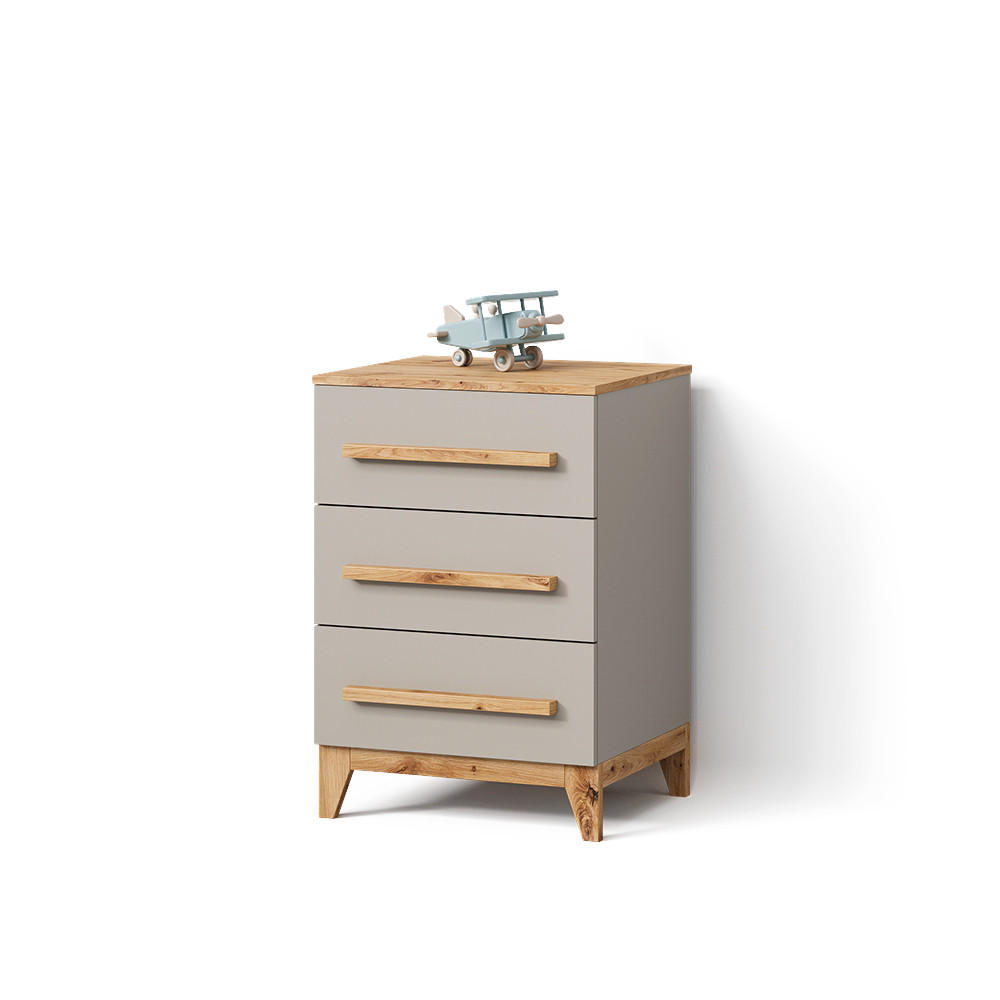 Livinity® Kommode Kaschmir, Eiche Artisan 60x88x53.4 cm