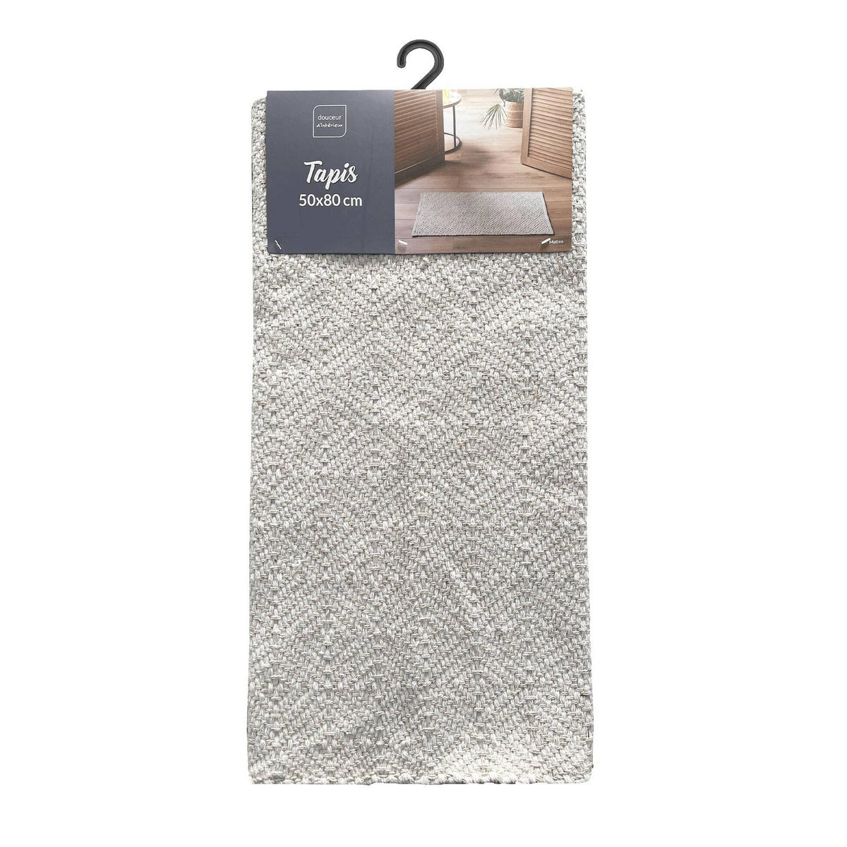 TEPPICH Matteo 50/80 cm - Beige, Naturmaterialien (50/80cm) - Douceur d´intérieur