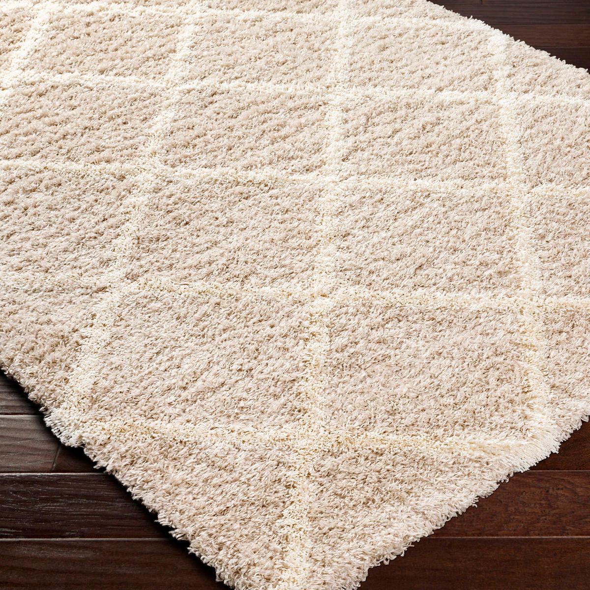 HOCHFLORTEPPICH Jane 160/220 cm Beige - Beige, Textil (160/220cm) - LIVABLISS
