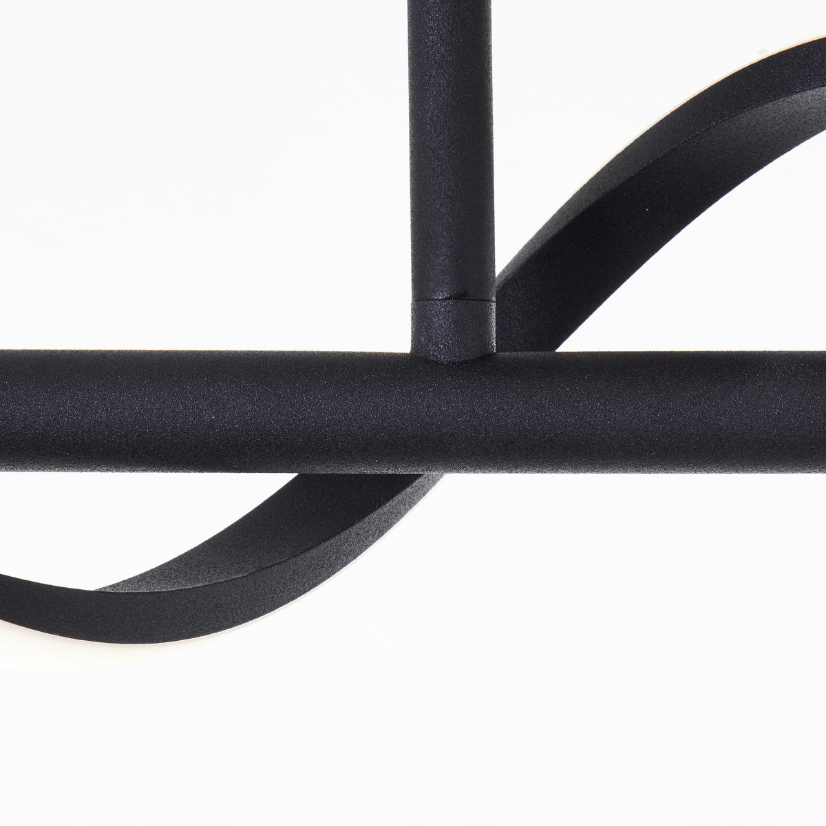 DECKENLEUCHTE Eunice G99268/76 - Schwarz, Metall (9.7/80/16cm) - Brilliant