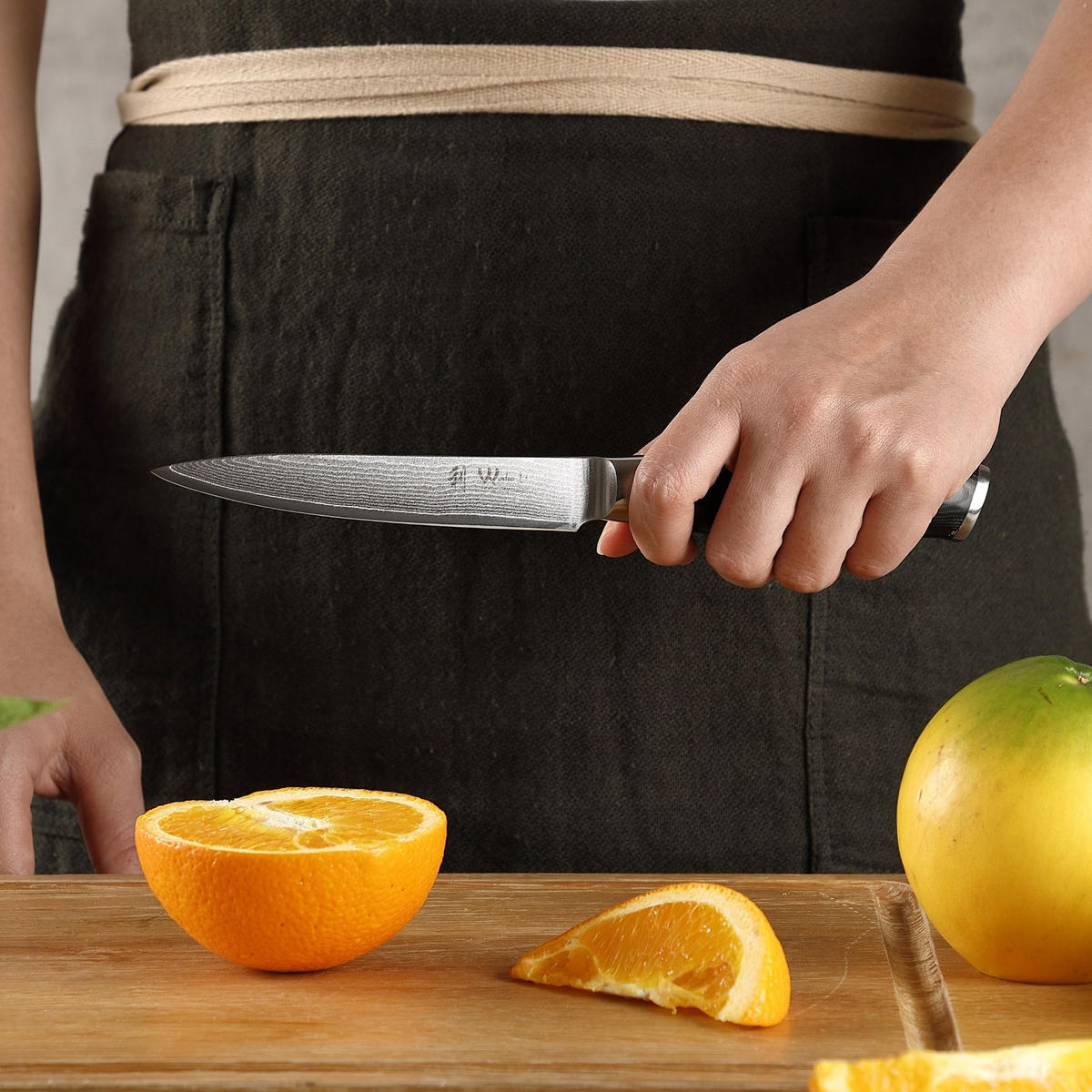 ALLZWECKMESSER 12 cm - Schwarz, Metall (24cm) - Wakoli