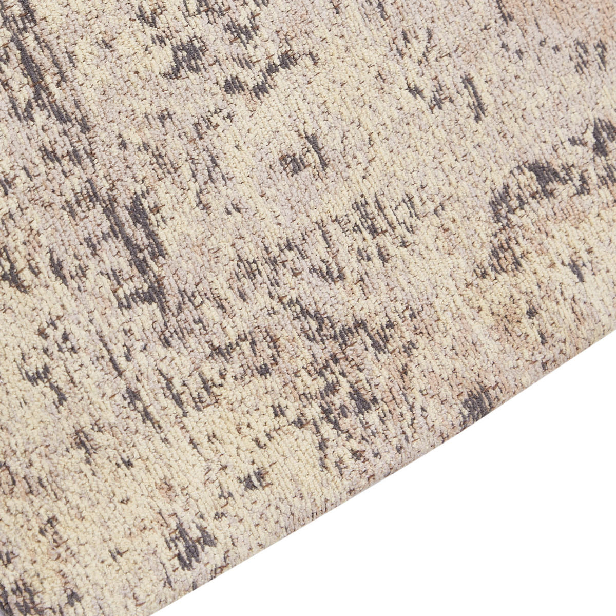 KURZFLOR-TEPPICH Matarim 300/200 cm - Beige, Textil (200/300cm) - Beliani