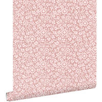 TAPETE Blumen 50 x 900 cm - Pink, Papier (50/900cm) - ESTAhome