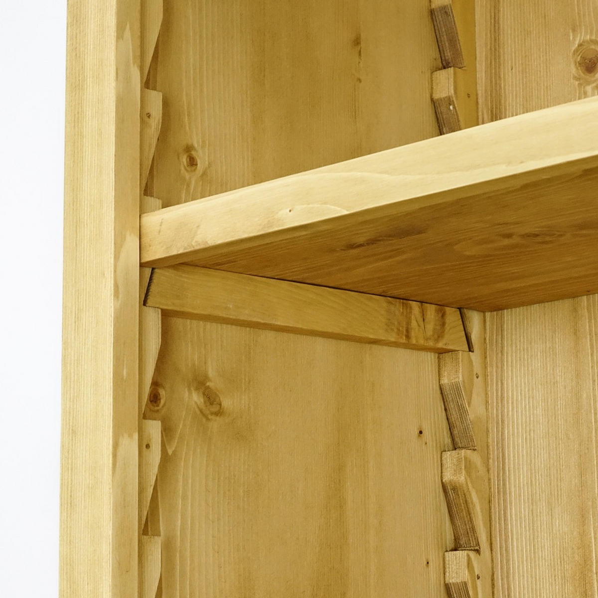 BÜCHERREGAL aus Massivholz JAGNA - Honig, Holz (90/200/38cm) - Seart