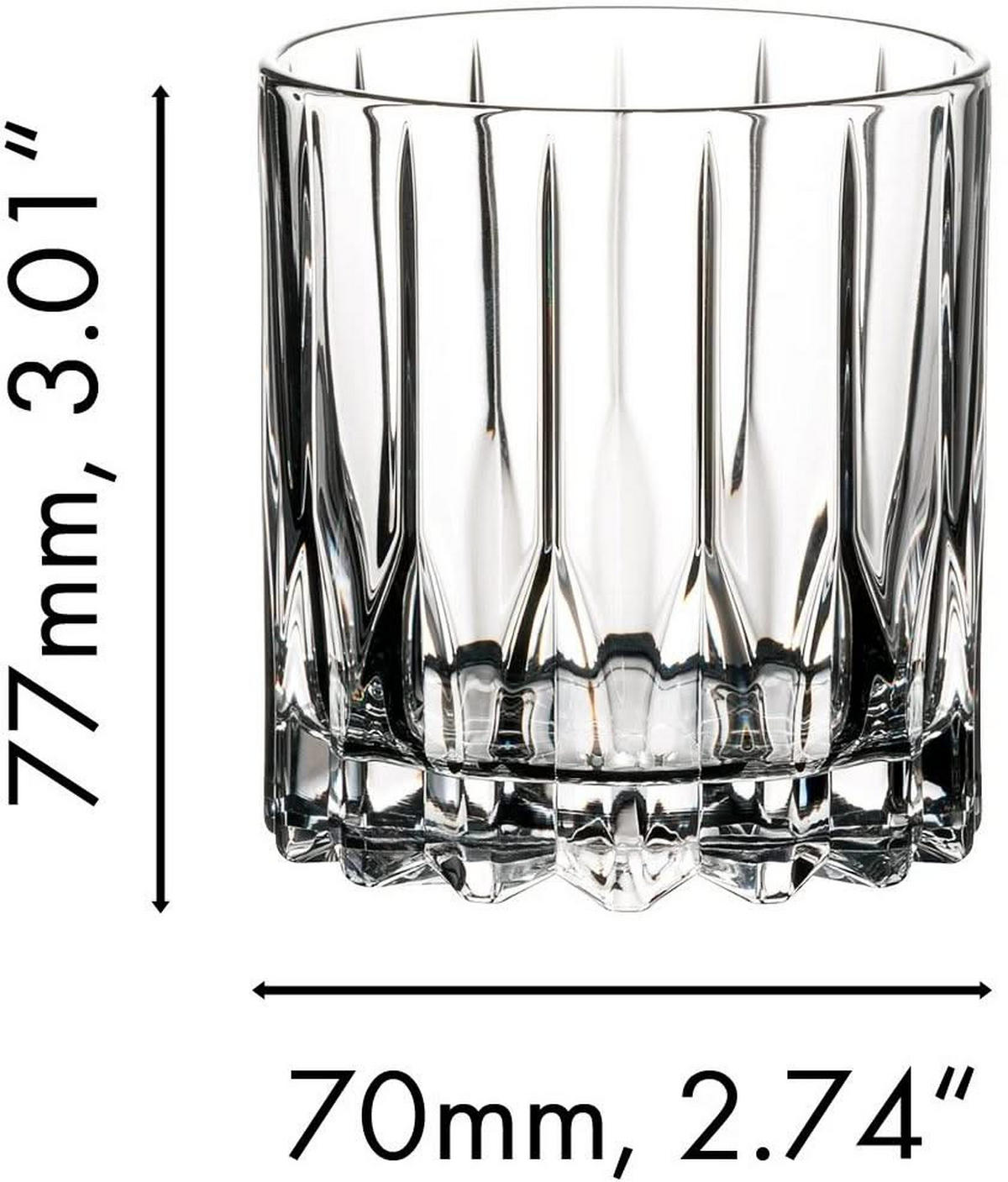 WHISKYGLAS Drink Specific Glassware Neat, Glas, 2er Set, 174 ml - Transparent, Glas (0.17L) - Riedel