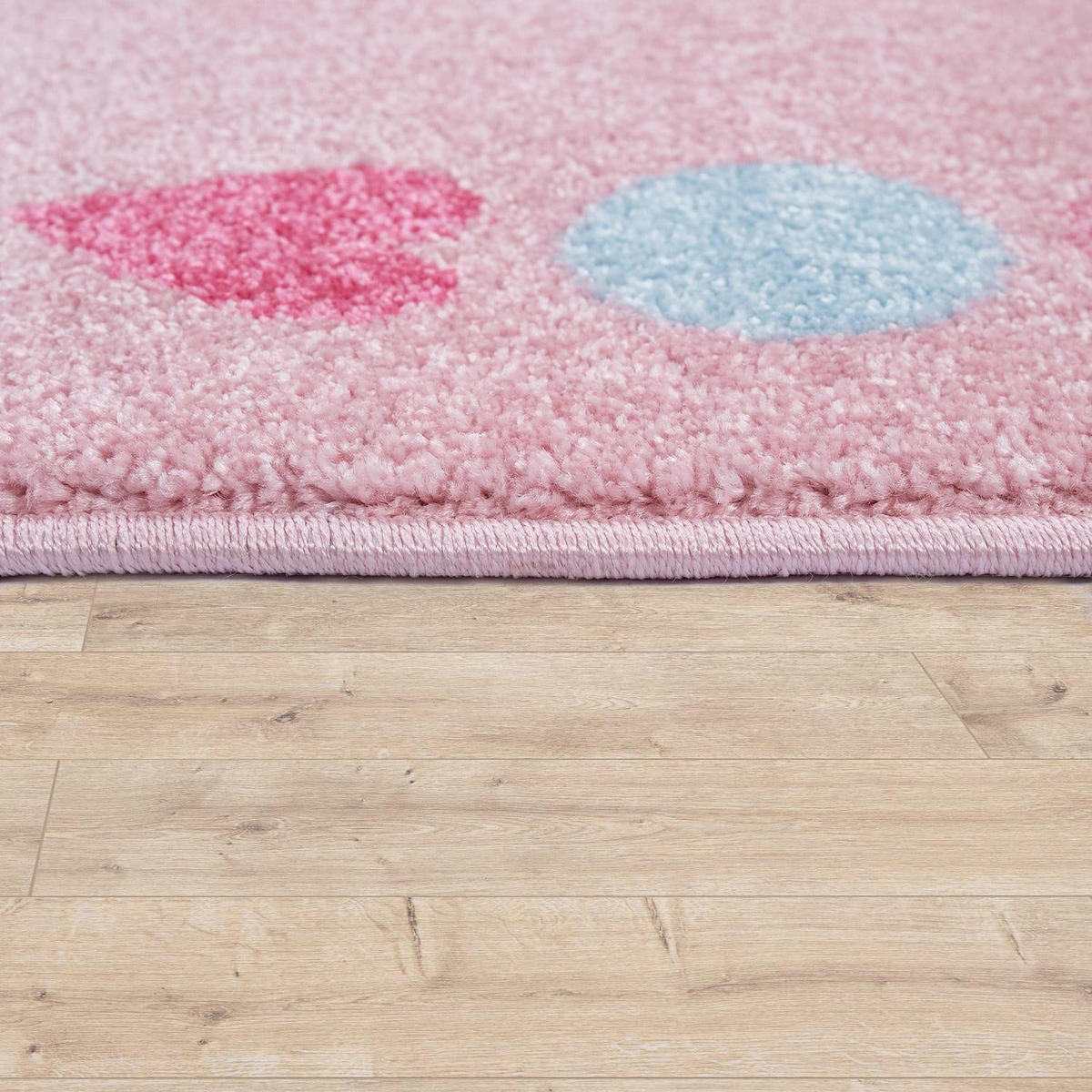 KINDERTEPPICH 80/150 LILLIFEE EXKLUSIV 561 - Pink, Kunststoff (80/150cm)