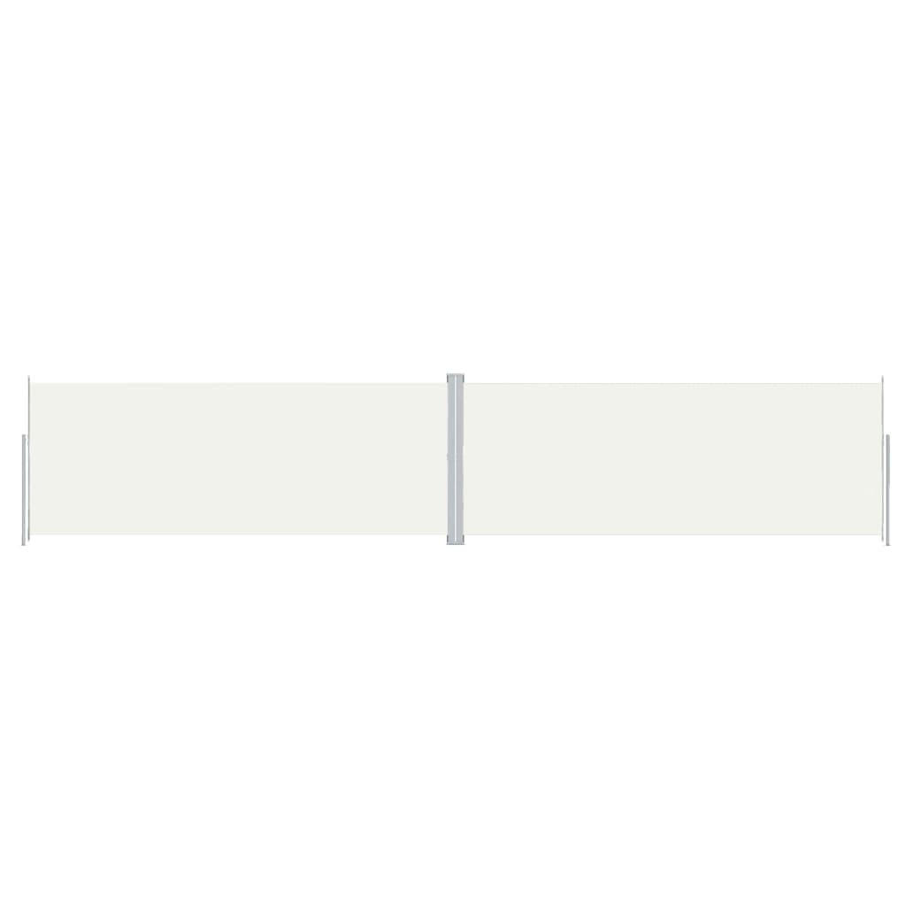 SEITENMARKISE Ausziehbar Creme 200x1000 cm - Creme, Textil (1000/200/1000cm) - furnicato