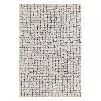 TEPPICH ultrafein mit Skulptureffekt schwarz - Schwarz, Textil (200/290cm) - AFK Living