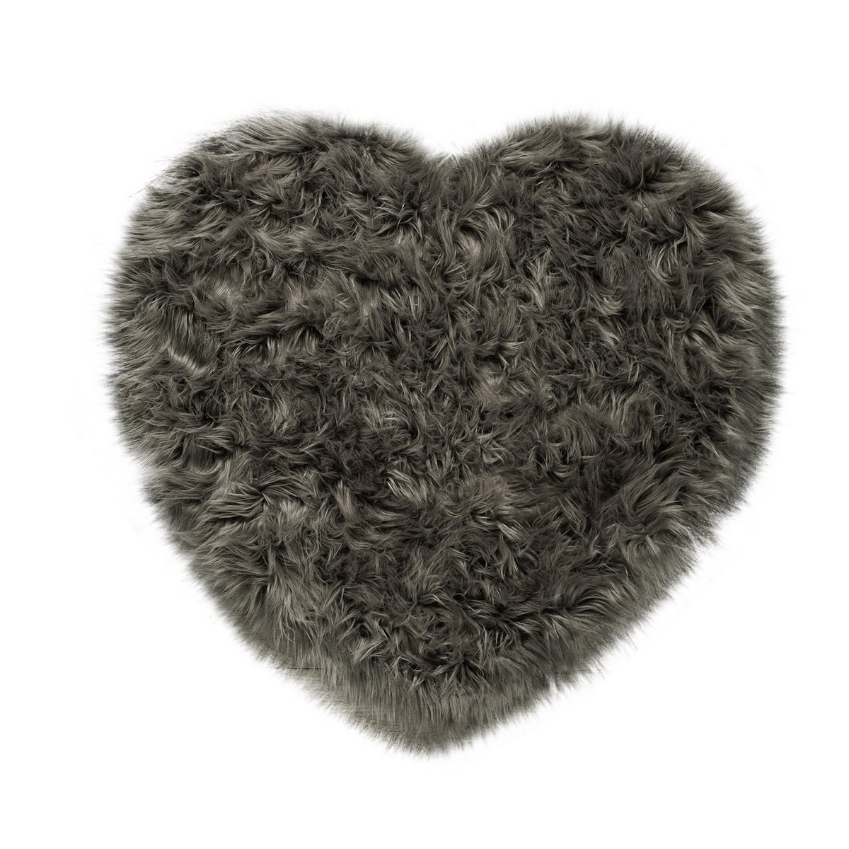 HOCHFLORTEPPICH 80/75 cm Playa 960 - Anthrazit, Textil (80/75cm) - Paco Home