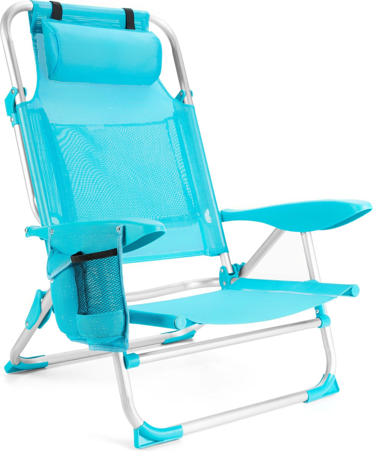 GARTEN-RELAXSESSEL bis 120 kg - Blau, Textil/Metall (58/78.5/101cm) - Outtec