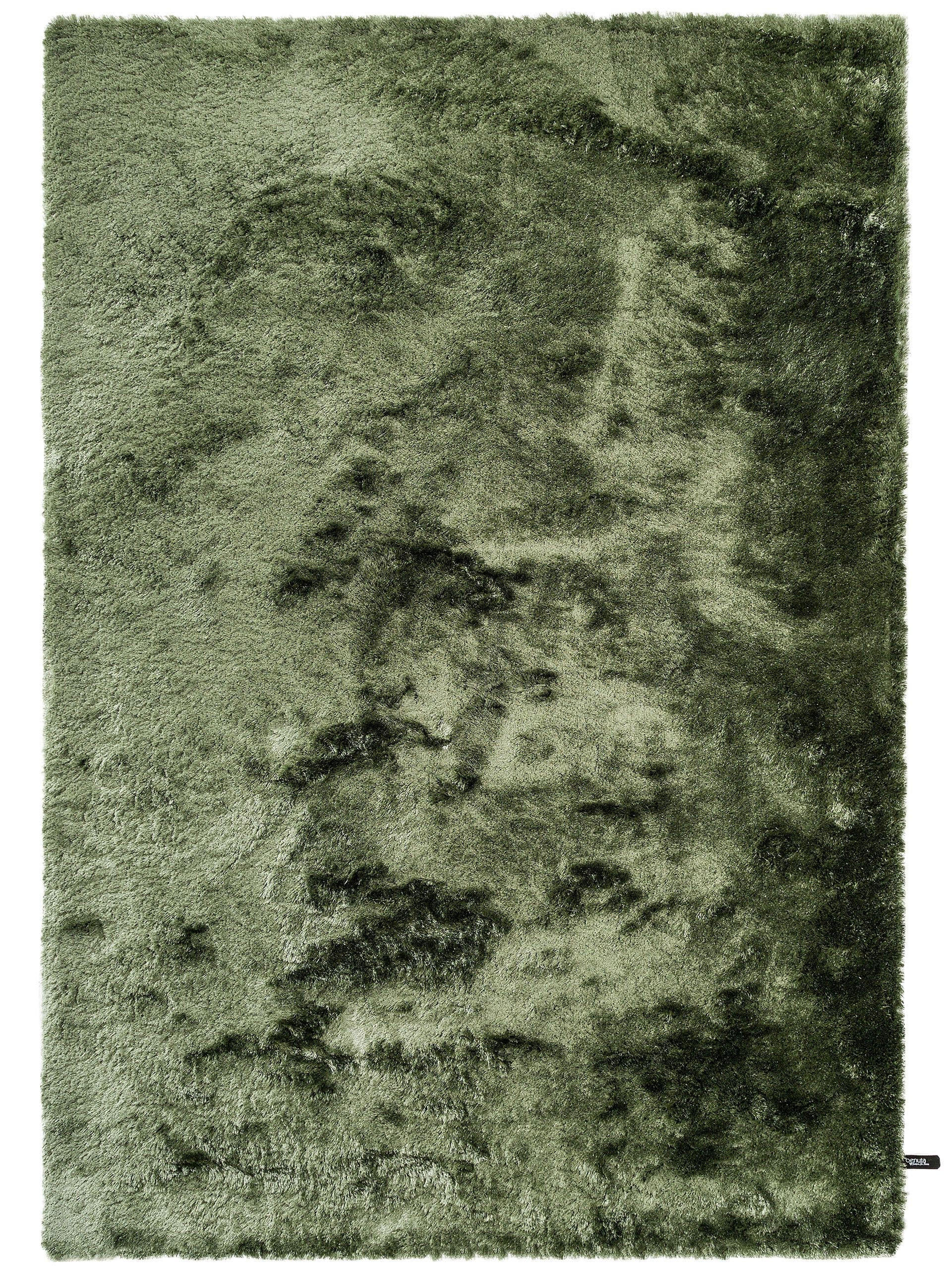 HOCHFLORTEPPICH Whisper Grün 140x200 cm - Grün, Textil (140/200cm) - benuta Nest