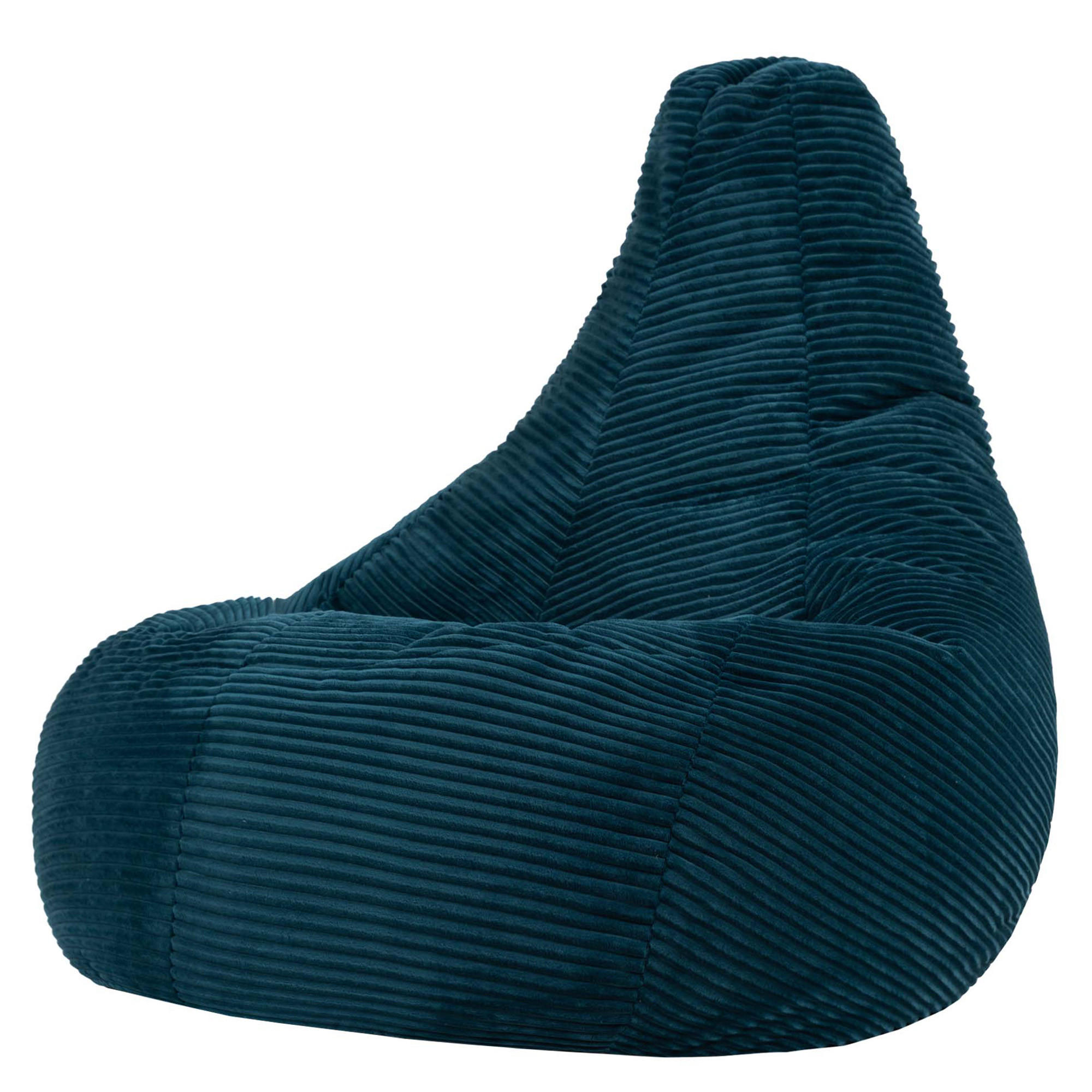 SITZSACK Dalton XXL Cord - Dunkelgrün, Textil (94/85/92cm) - icon