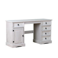 SCHREIBTISCH Weiß - Weiß, Holzwerkstoff (47/141/76cm) - ebuy24
