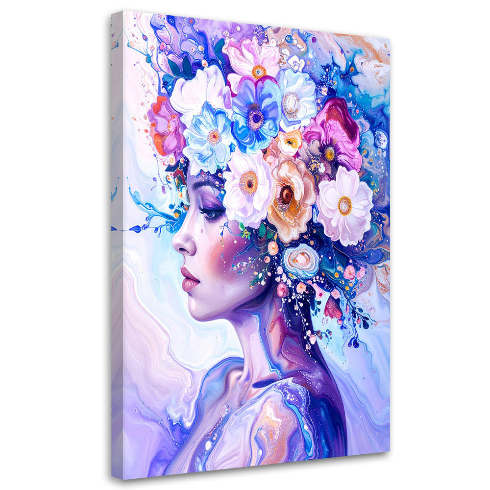 Feeby Leinwandbilder, Mehrfarbig 80x120 cm
