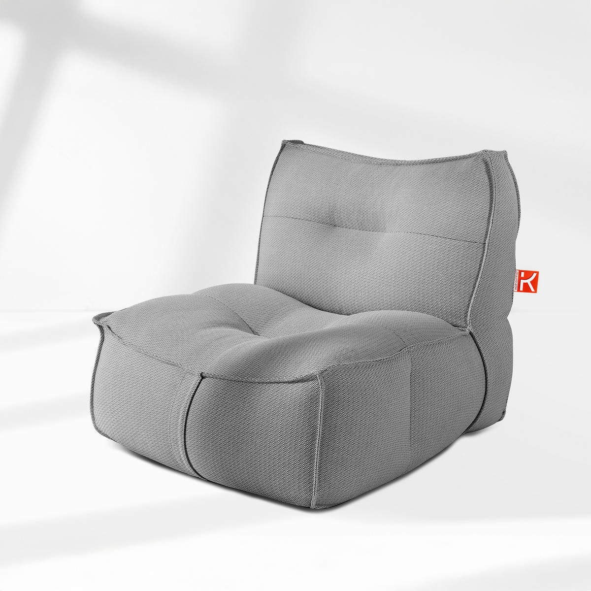 GARTENLOUNGE-SET LOVIA, Möbel-Set, Schwarz/Weiß - Schwarz, Textil (90/82/106cm) - KONSIMO®