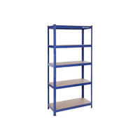 STANDREGAL - Blau, Metall (75/150/30cm) - Hansiro