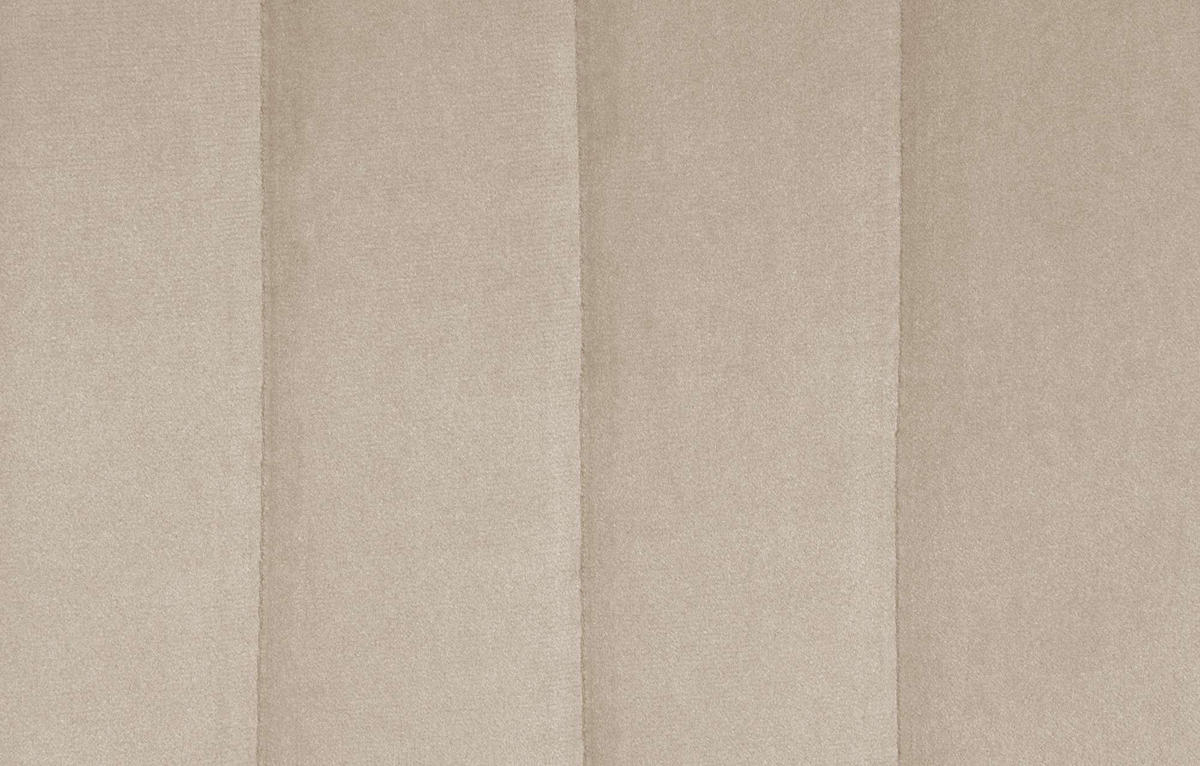 BARHOCKER Samt creme - Creme/Schwarz, Textil/Metall (49.5/91/50cm) - CLP