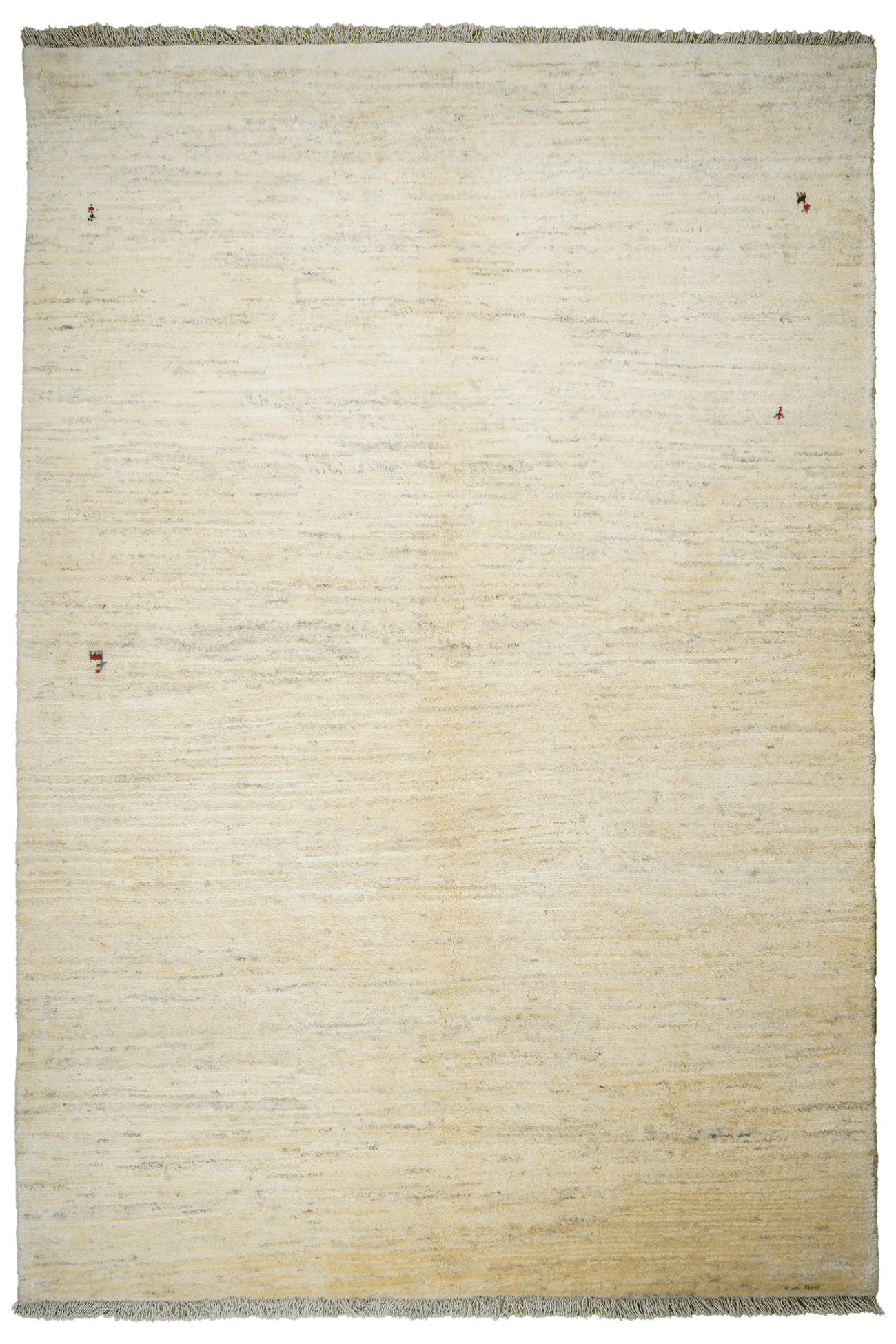TEPPICH Gabbeh Beige 249/169 cm Schurwolle - Beige, Textil (169/249cm) - Looma