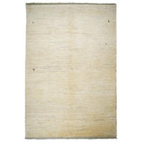 TEPPICH Gabbeh Beige 249/169 cm Schurwolle - Beige, Textil (169/249cm) - Looma