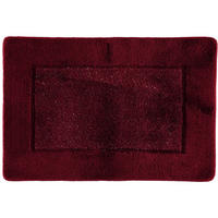 BADTEPPICH VERSAILLES BORDEAUX-LUREX - 407 - Rot, Textil (60/90cm) - Rhomtuft