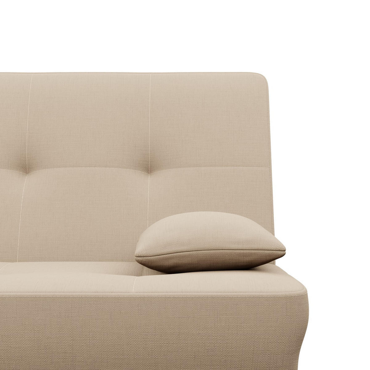 SOFA 3-SITZER MIT SCHLAFFUNKTION AVENTO Beige - Beige, Textil (93/96/200cm) - Mebligo