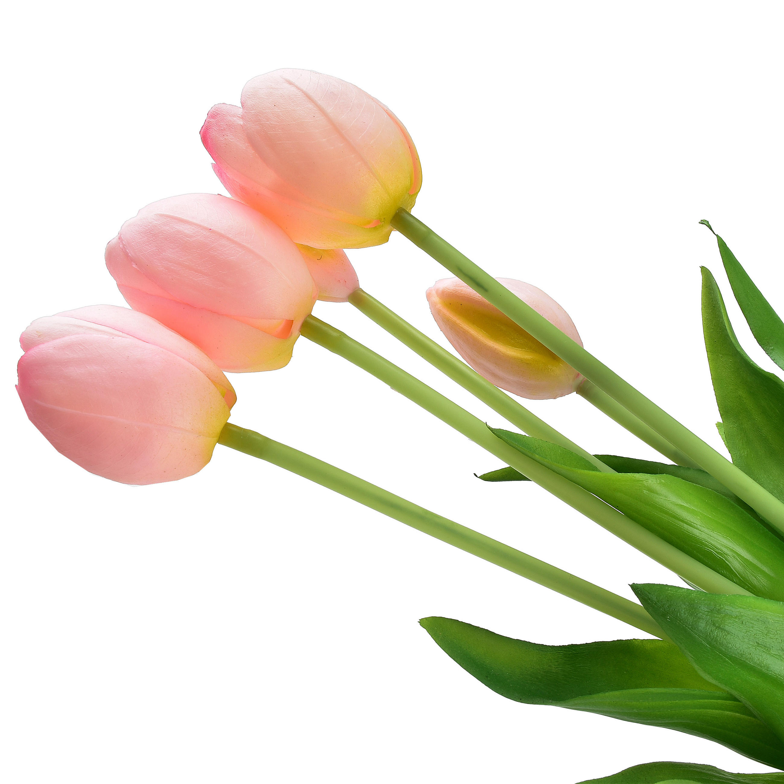 KUNSTBLUME Virdis Tulpen Rosa 40/40/40 cm Kunstoff - Rosa, Kunststoff (40cm) - Mondex