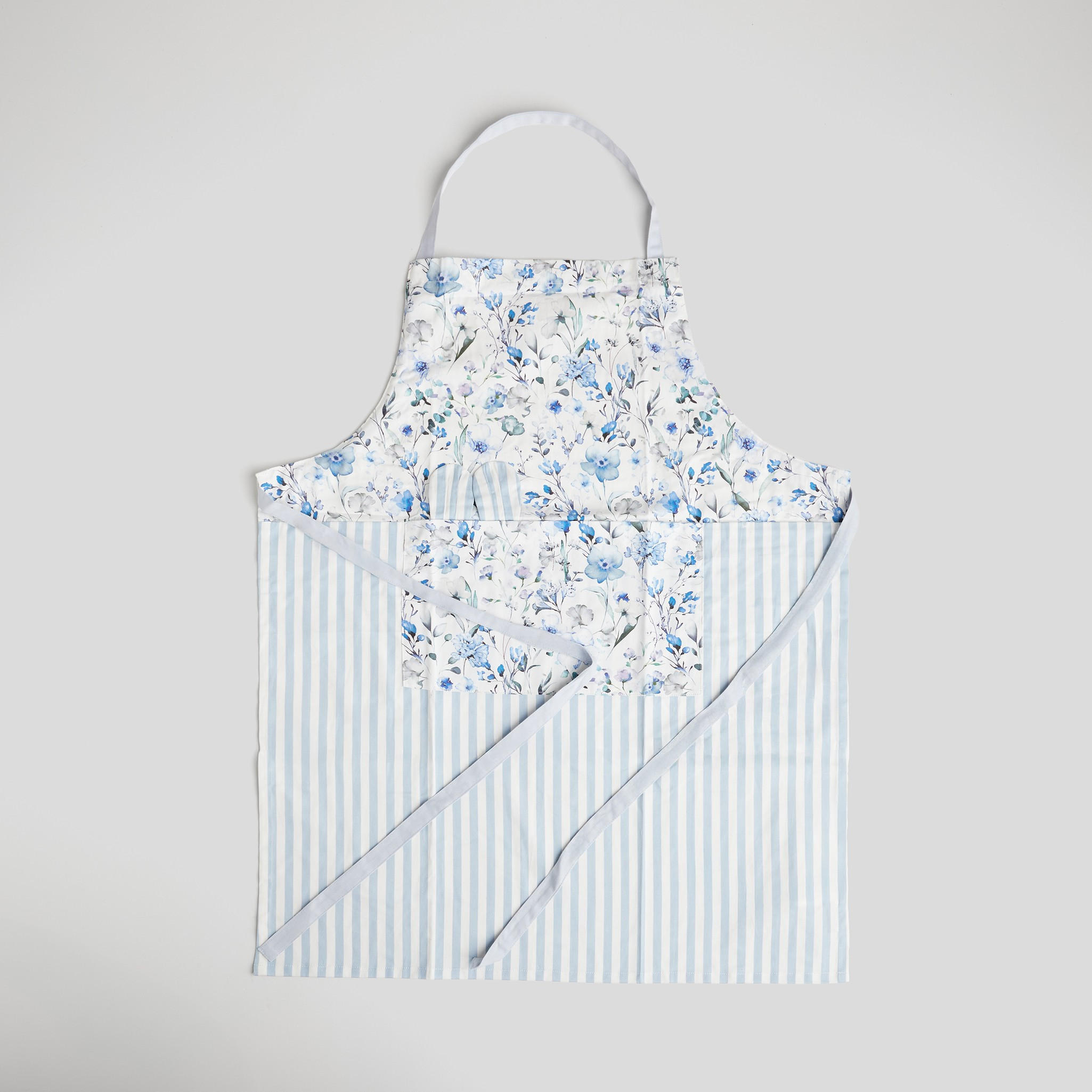 SCHÜRZE Louisano - Blau, Textil (70/85cm) - home&you