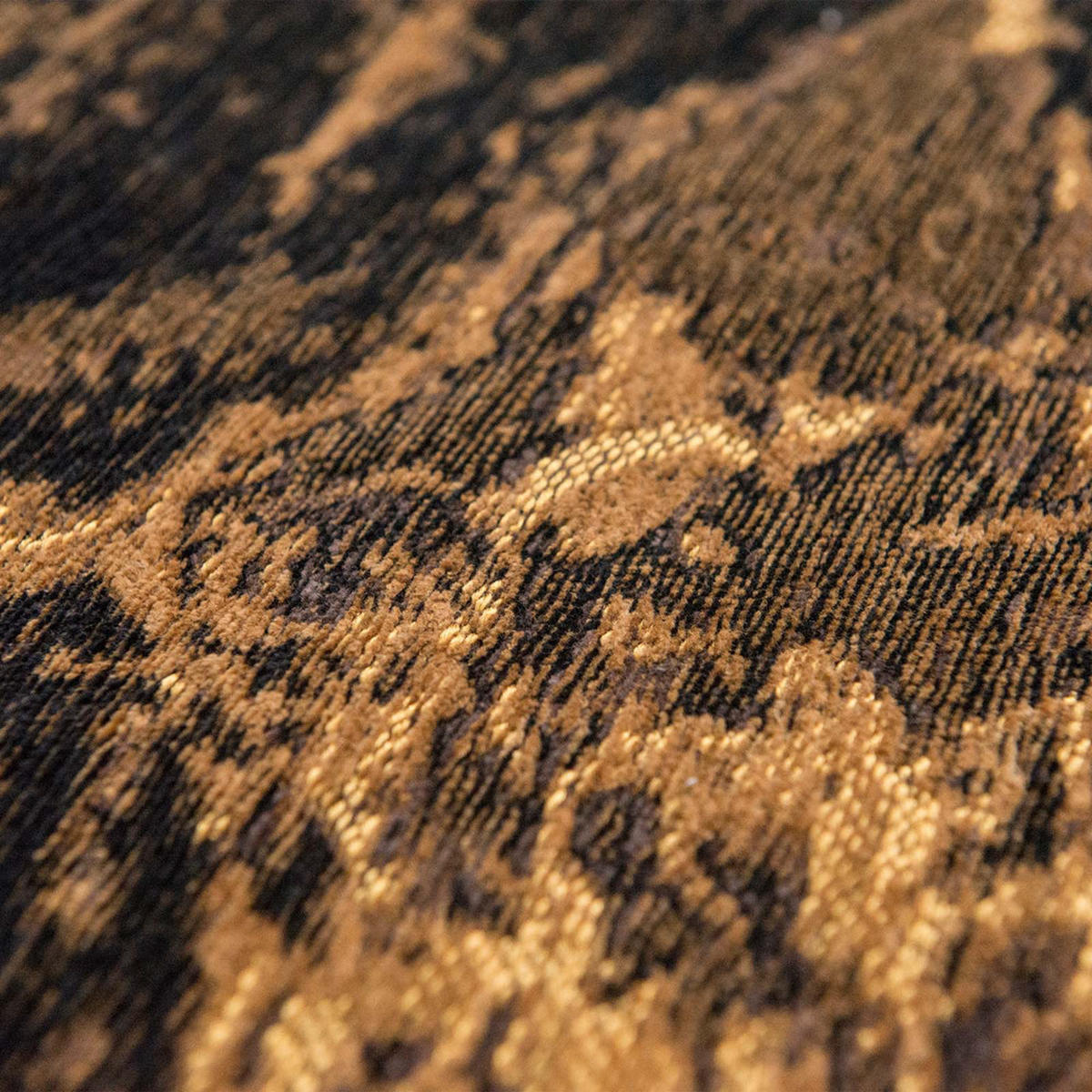 TEPPICH Deep Mine Mad Men 200/280 cm - Orange, Textil (200/280cm) - Louis De Poortere