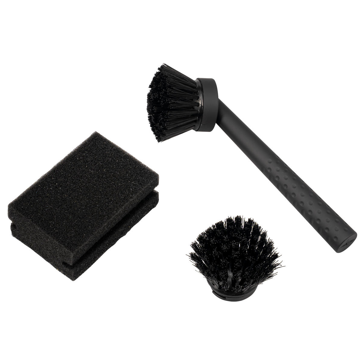 ABWASCHHELFER-SET, schwarzgrau - Schwarz, Kunststoff (6.5/22/6.5cm) - eluno