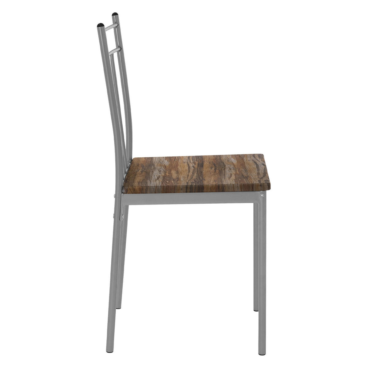 ESSTISCH Set Treibholz - Braun, Metall (70/82.5/110cm) - ML-DESIGN