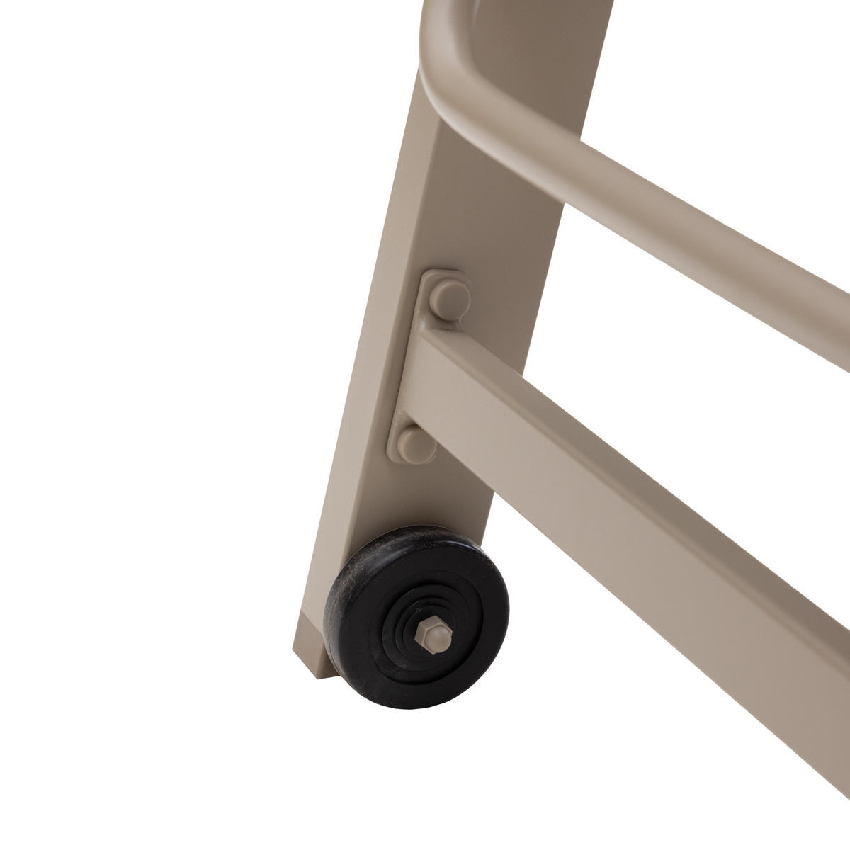 SONNENLIEGEN Barbados Taupefarben 2er-Set - Taupe, Metall (61/95/198cm) - Happy Garden