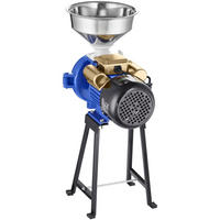 GETREIDEMUHLE Elektrische 3000W, gewerbliche Maismühle - Silberfarben, Metall (32/33.02/75cm) - Rolipo