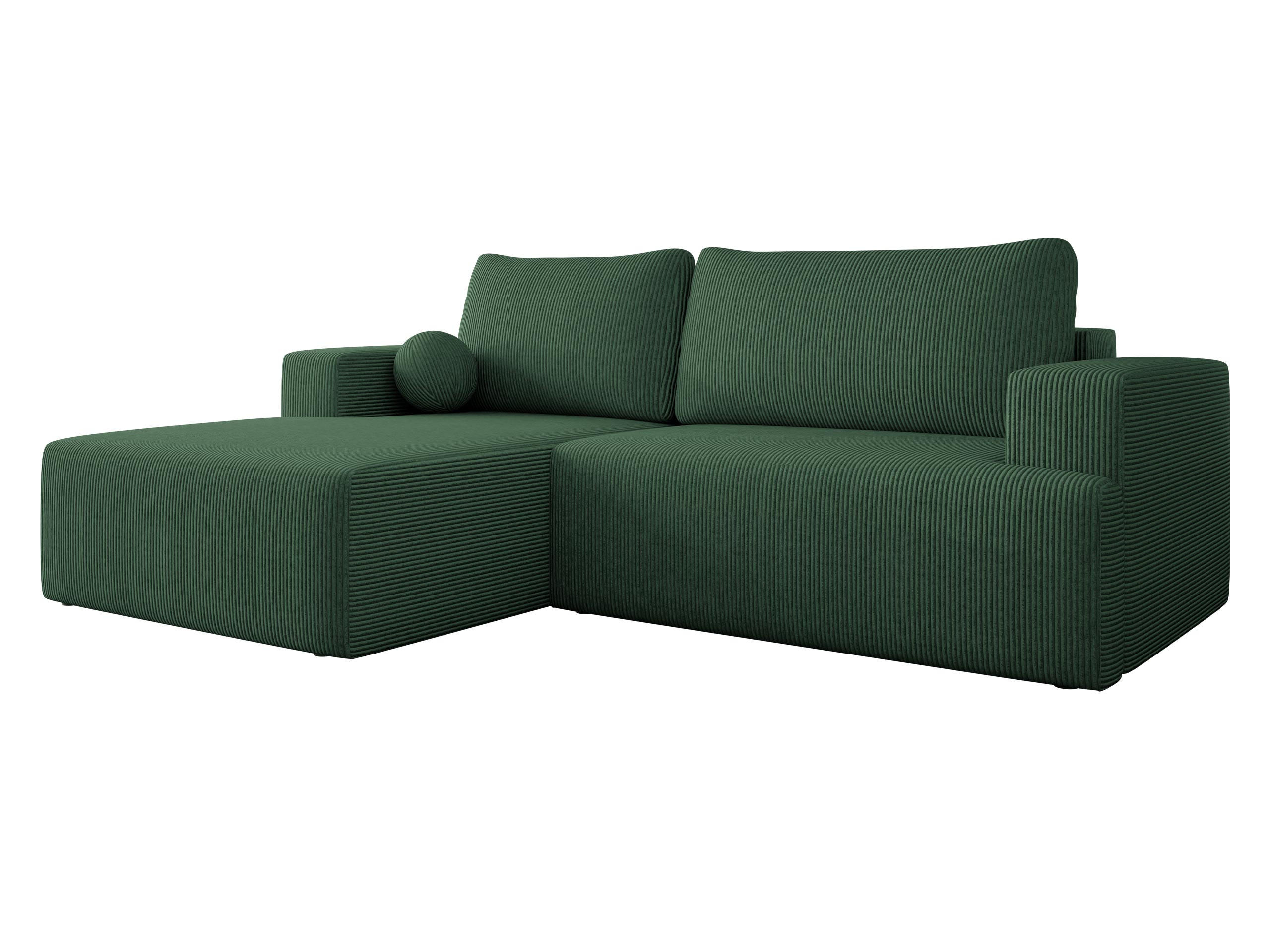 COLTAR Mivo Reiat, Stanga - verde/negru, material plastic/material textil (266/163cm) - MIRJAN24
