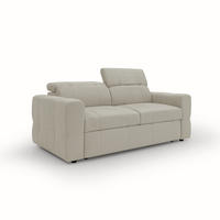 SCHLAFSOFA Kronos - Creme, Textil (193/80/97cm) - Divani.store