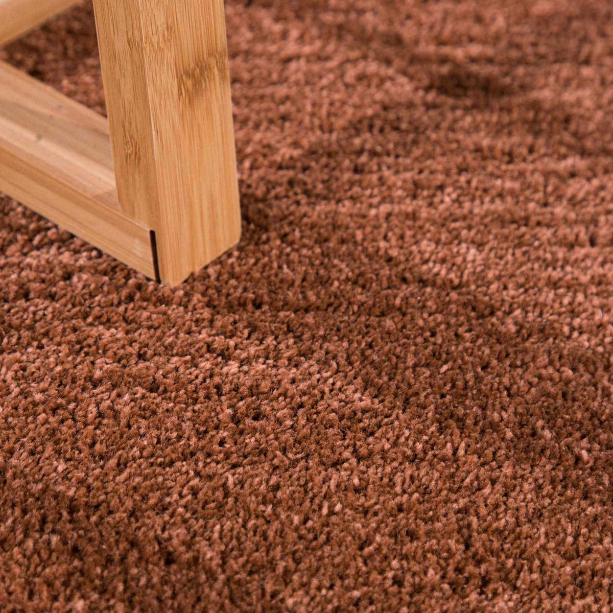 KURZFLORTEPPICH Waschbar, einfarbig, Braun, 60 x 100 cm - Braun, Textil (60/100cm) - KADIMA DESIGN