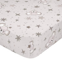SPANNBETTTUCH baby koala 60x120x14 cm (kinderbett) mehrfarbig - Multicolor, Textil (60/120cm) - Happy Friday
