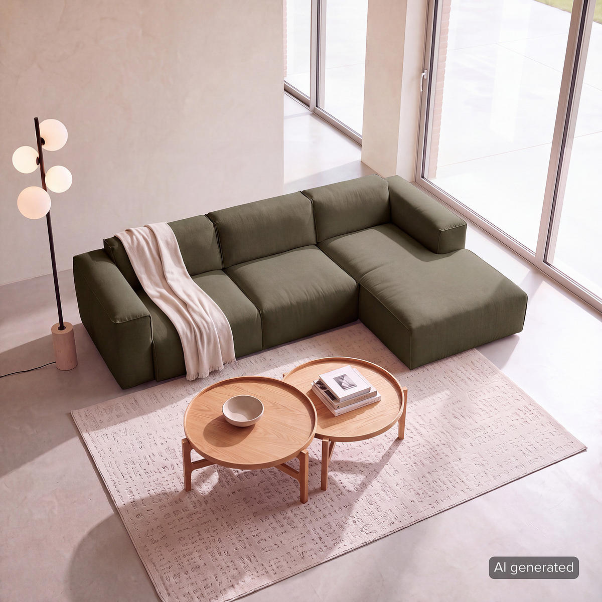3-SITZER ECKSOFA mit Longchair - Schwarz/Grau, Kunststoff/Textil (284/173cm) - home24