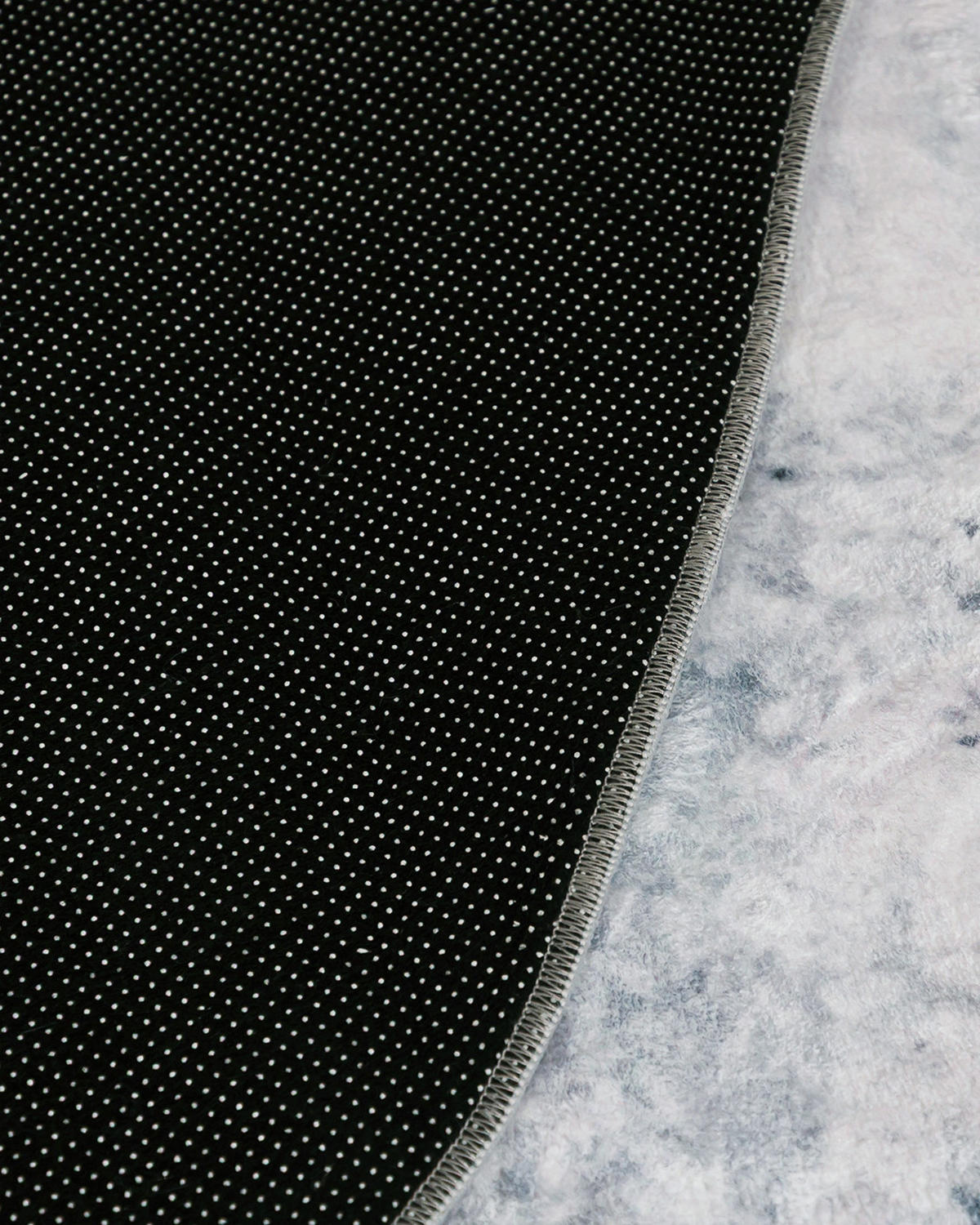 TEPPICH Arona Pabra Mazovia Unregelmäßige Form 120x160cm Blau Grau Abstrakt Kurzflor - Grau, Textil (120/160cm) - Mazovia