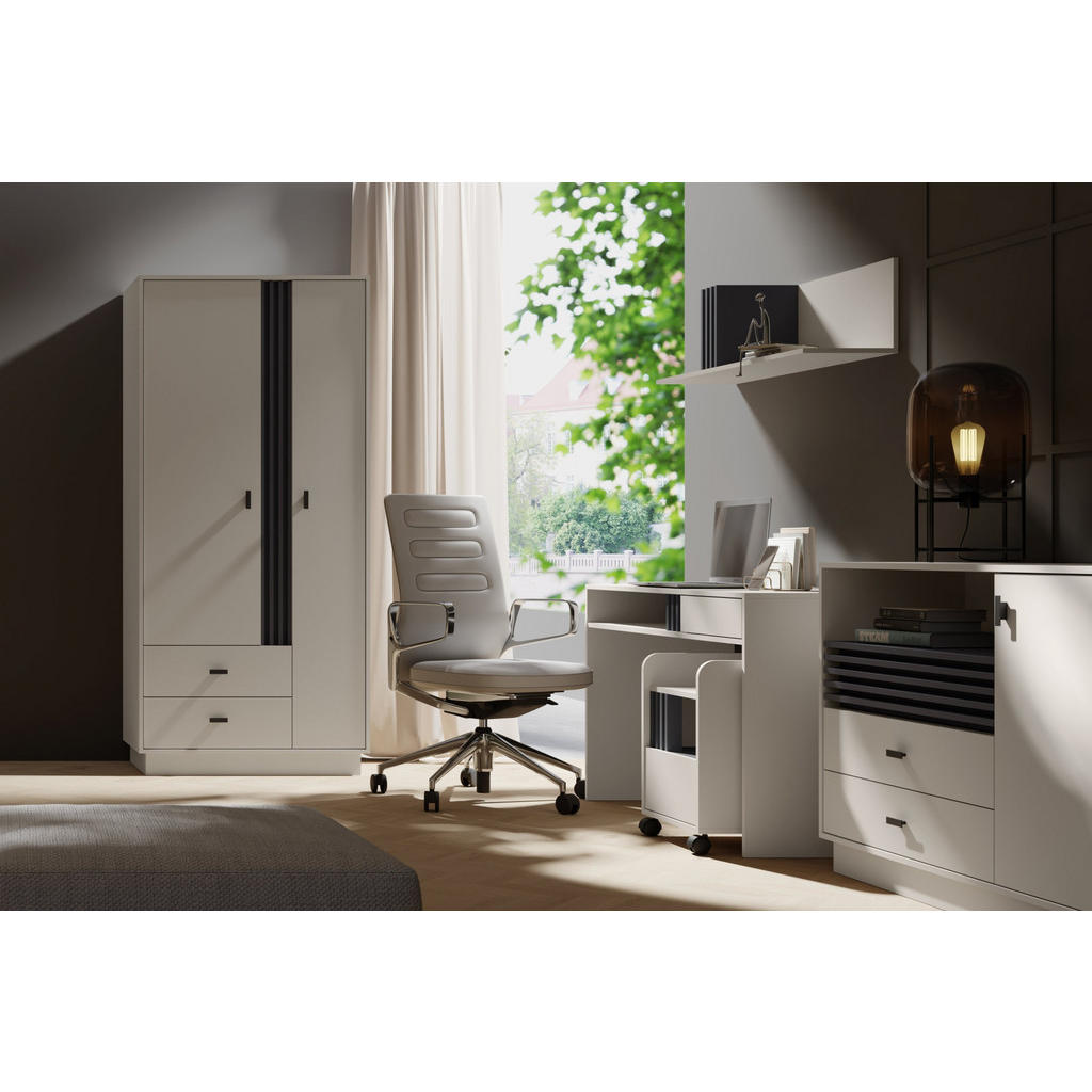 Thumbnail - Deine Möbel 24 Schreibtisch, Kaschmir, Holzwerkstoff, 120x76x55 cm, Arbeitszimmer, Schreibtische, Bürotische