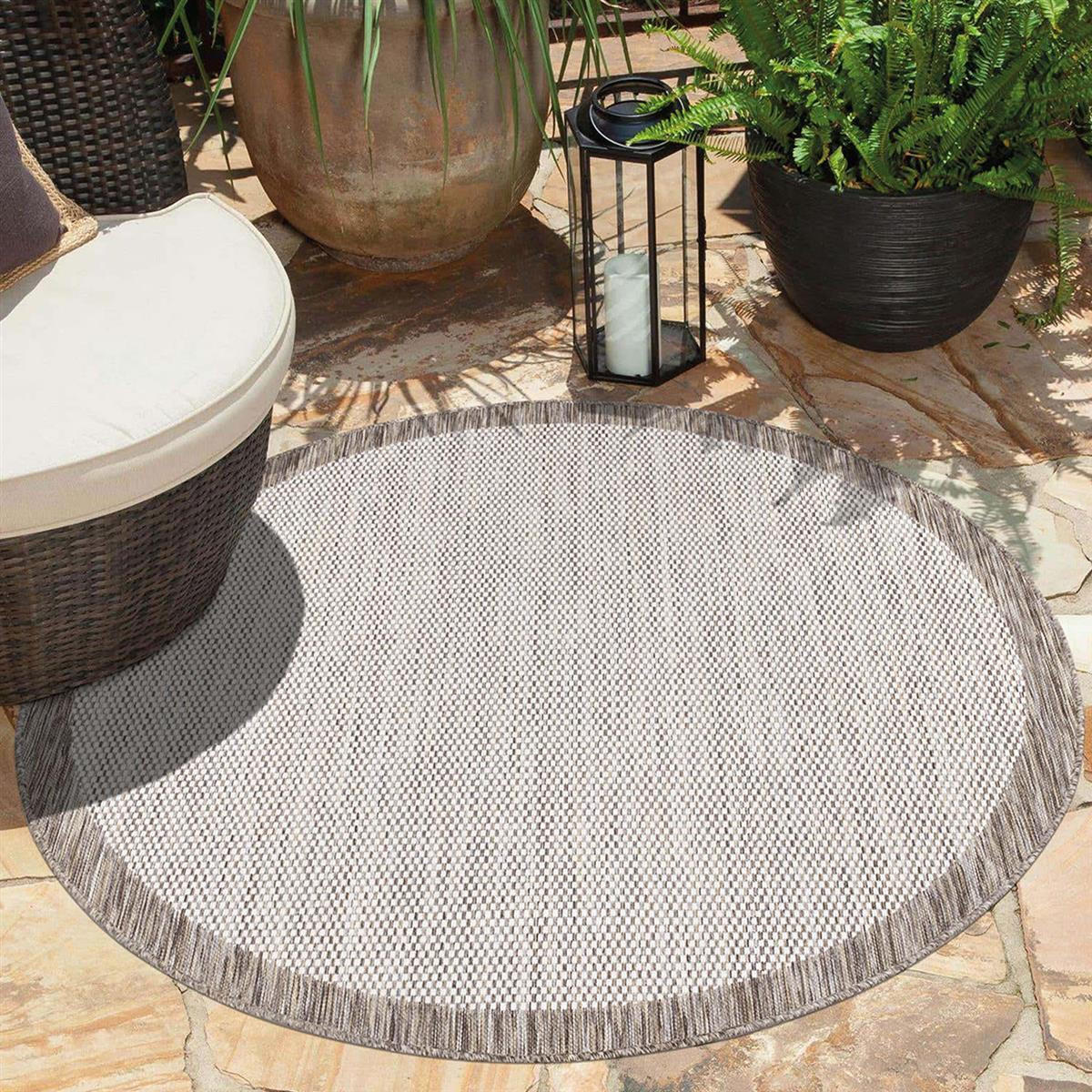 OUTDOOR-TEPPICH Sun 470 Beige 160 cm - Beige, Textil (160/160cm) - carpet city