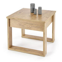 COUCHTISCH Nea Eiche Wotan 60 / 60 / 52cm - Eichefarben, Holz/Holzwerkstoff (60/60/52cm) - Feldmann-Wohnen