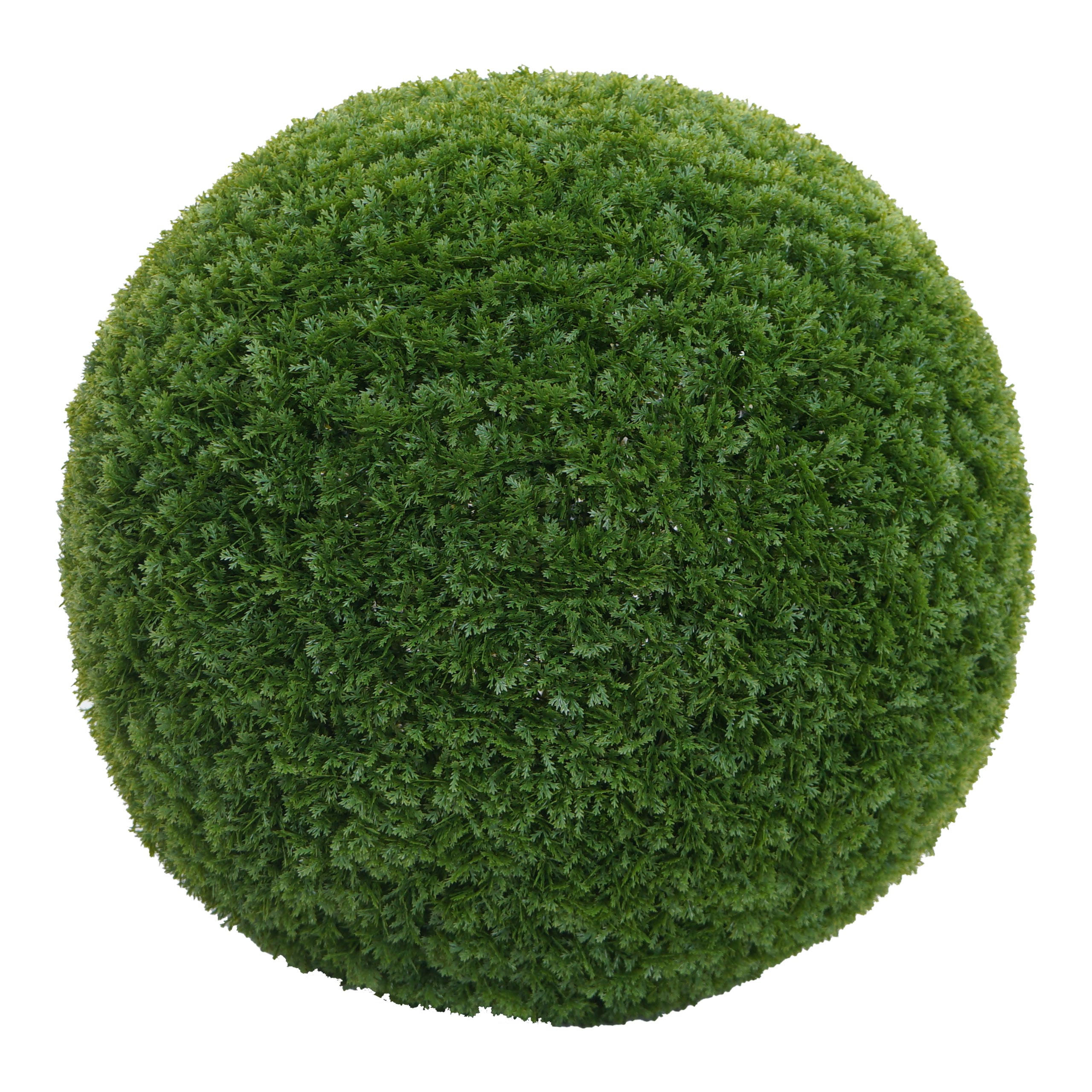 KÜNSTLICHER BUSCH Grün - Grün, Kunststoff (52cm) - MCW