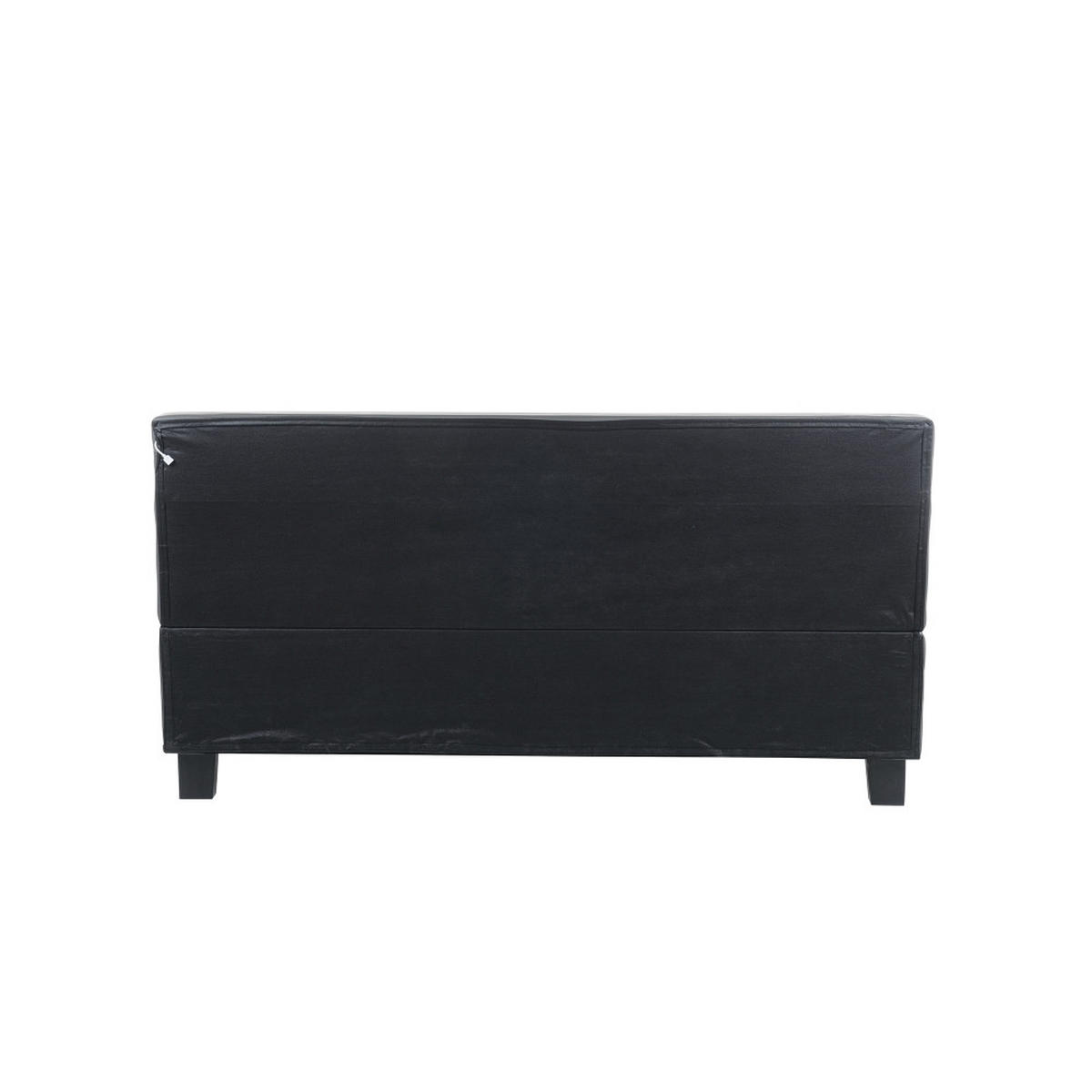 LED BETT ASTRO - Dunkelgrau, 140 x 200 cm - Dunkelgrau, Kunststoff - Home Deluxe