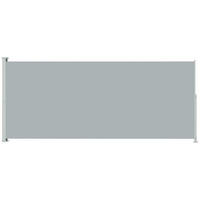 SEITENMARKISE Ausziehbar 200x500 cm Grau - Grau, Textil (200/5/200cm) - furnicato